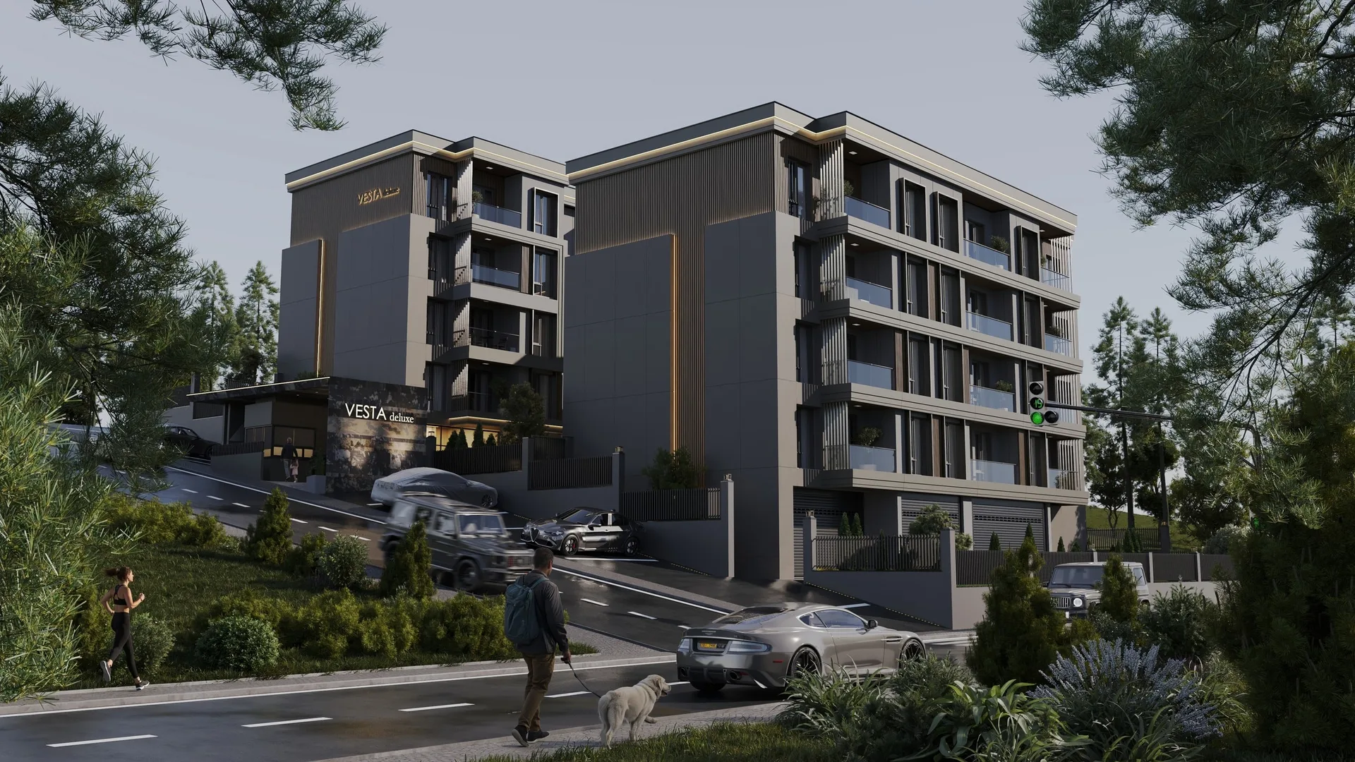 Vesta deluxe Görükle, Bursa, TR modern konut projesi